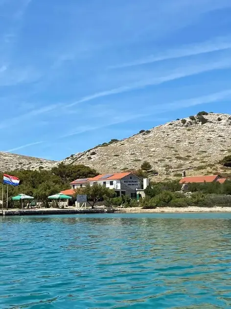 restaurant and beach